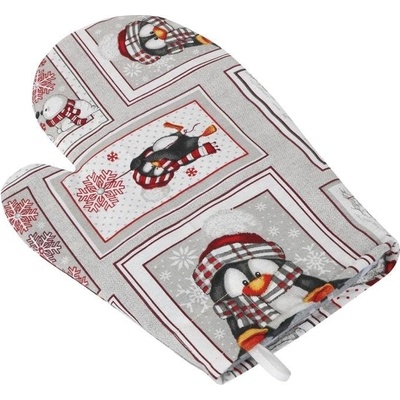 Bellatex chňapka Vianoce CH/122 zimný patchwork 28x18 cm