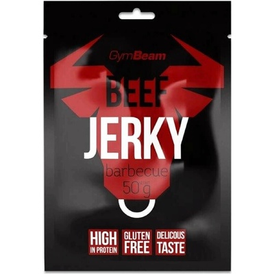GymBeam Beef Jerky barbecue 50 g