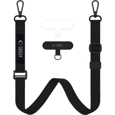 Šnúrka na telefón/popruh Tech-Protect C6S Rope Crossbody Black