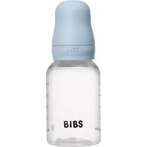 BIBS Anti-Colic Baby Bottle Silicone шише против колики със силиконов биберон Baby Blue