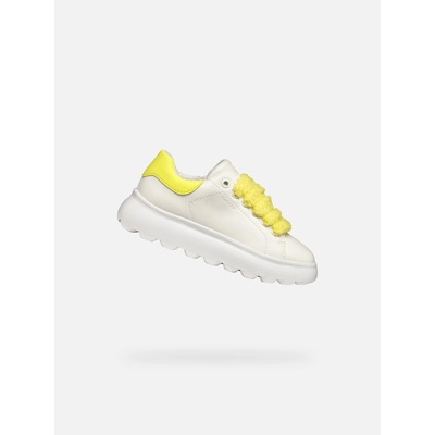 GEOX Бели маратонки Geox Puffypop за момичета Geox | Byal | Момичешки | 33