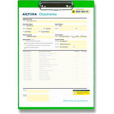 Karton P+P Titan desky s klipem zelené A4 – Zboží Živě