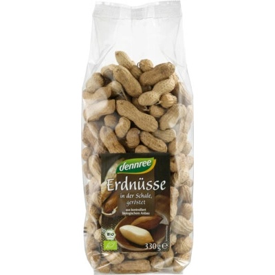 Dennree Arašídy ve skořápce pražené 330 g