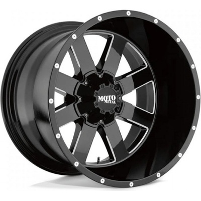 Moto Metal MO962 10x17 6x135 ET-24 gloss black milled