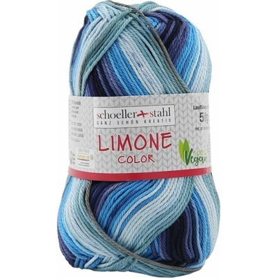 Schoeller+Stahl LIMONE COLOR - 100% bavlna - Ručně pletací příze Barva: 313 WASSER