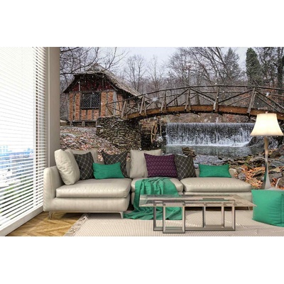 DIMEX ART Самозалепваща се флизелинова фототапета стара мелница 375 x 250 см