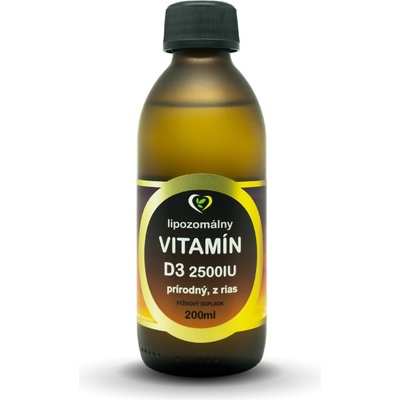 Zdravý Svet Lipozomálny vitamín D3 z rias 200 ml
