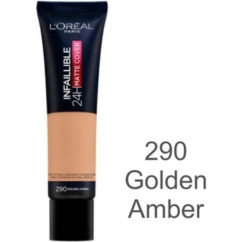 L’Oréal Paris Infallible 32H Matte Cover dlhotrvajúci zmatňujúci make-up SPF25 290 Neutral Undertone 30 ml