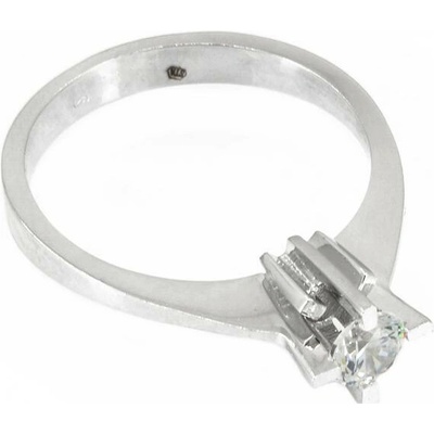 sZlato.cz 3959 Zlatý zásnubní prsten z bílého zlata