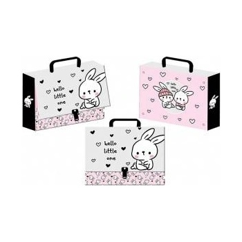 Beniamin Cardboard briefcase for clip girl with crawler A4+ mix Beniamin (5450)