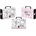 Beniamin Cardboard briefcase for clip girl with crawler A4+ mix Beniamin (5450)