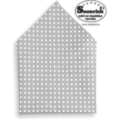 Soonrich kapesník puntík šedý kaba032