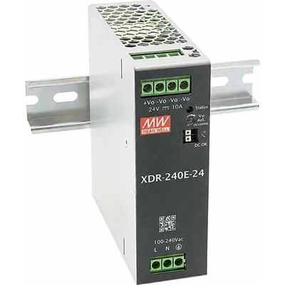 LED Solution Mean Well napájecí zdroj XDR-E 24V 240W na DIN lištu XDR-240E-24