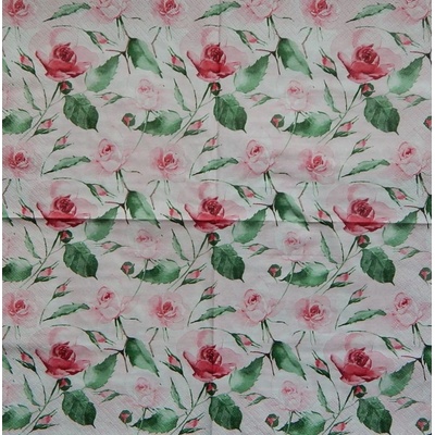 Ti flair obrúsky Pudrové růže 33x33cm