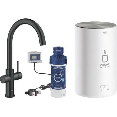 Стоящ смесител за кухня, GROHE Red Duo, Grohe, 30083KS1, и бойлер M - размер (30083KS1)