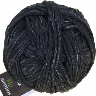 Schoppel wolle Bio merinos GOTS 9093M Schwarzmelange