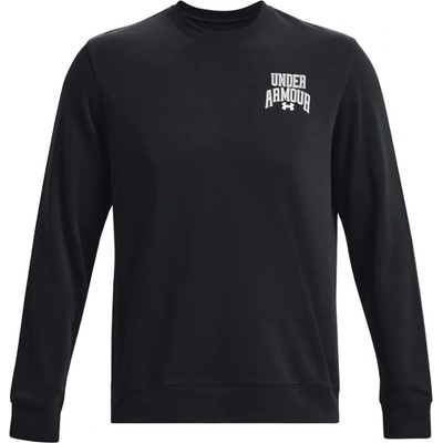 Under Armour Rival Terry Graphic Crew čierna