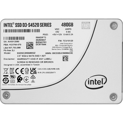 Intel D3-S4520 480GB, SSDSCKKB480GZ01