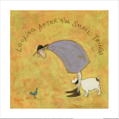Umelecká tlač Sam Toft - Looking After The Small Things, 40 × 40 cm