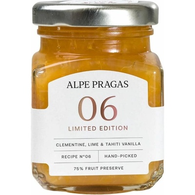 Marmeláda klementinka, limetka & vanilka z Tahiti 220 g Alpe Pragas