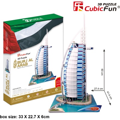 CubicFun 3D puzzle Burj Al Arab 101 ks