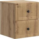 vidaXL Спален шкаф с монтаж на стена Дъб артизан 33 x 34, 5 x 40 см (897973)