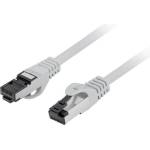 Lanberg Кабел Lanberg patch cord CAT. 8.1 S/FTP LSZH CU 1m, grey (PCF8-10CU-0100-S) - Allstore