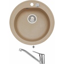 Sety kuchynských drezov a batérií Set Alveus Niagara 10 + Riviera