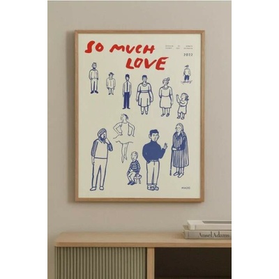 MADO Plakát So Much Love – 50 × 70 cm