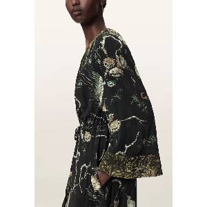 AllSaints рокля от вискоза DIANA (W058DF)