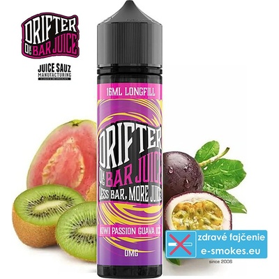 Juice Sauz Drifter Shake & Vape Kiwi Passionfruit Guava Ice 16 ml