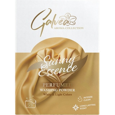 Galvea Aroma Collection prací prášek s příchutí fruktózy Sunny Essence na bílé a světlé prádlo 2,5 kg 55 PD