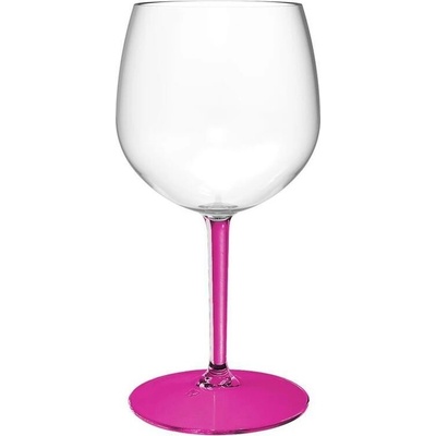 Nero Champagne.cz zbitná sklenice na víno Růžová 580 ml