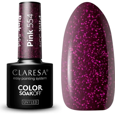 Claresa Gél lak Pink 554 5 g