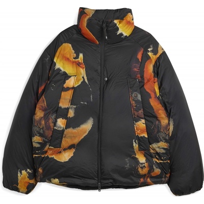 Y3 Яке Y3 Men's Water Repellent Nylon Medium Puffer Jacket - Black