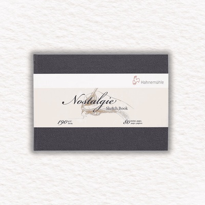 Hahnemühle skicár NOSTALGIE 190 gsm 40 listov A5 LANDSCAPE
