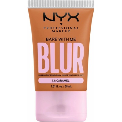 NYX Professional Makeup Bare With Me Blur Tint hydratačný make-up 13 Caramel 30 ml