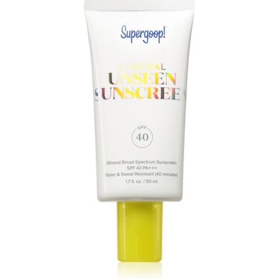 Supergoop! Mineral Unseen Sunscreen слънцезащитен минерален крем SPF 40 50ml