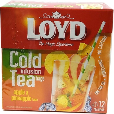 Loyd čaj Cold Tea Jablko a ananás 12 x 2,5 g
