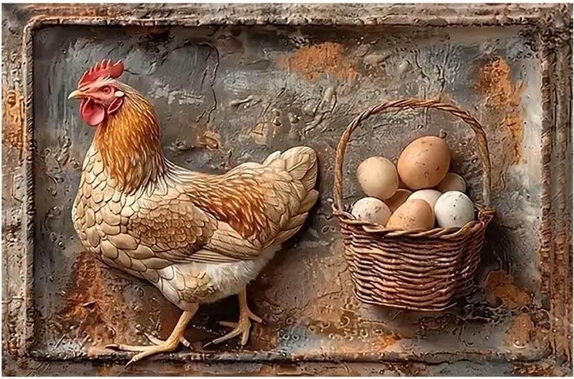 Ceduľa Chicken eggs