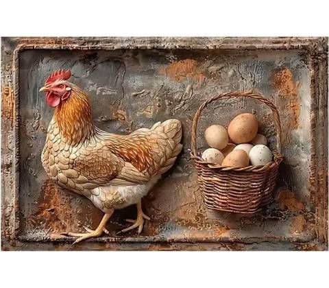 Ceduľa Chicken eggs