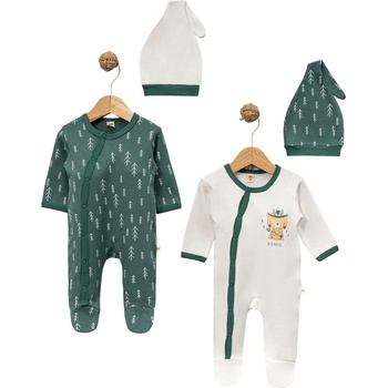 Minisse Комплект ромпъри Minisse - 3-6 м, Boho (5069MS)