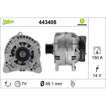 generátor VALEO 443408