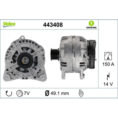 generátor VALEO 443408