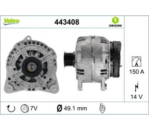 generátor VALEO 443408