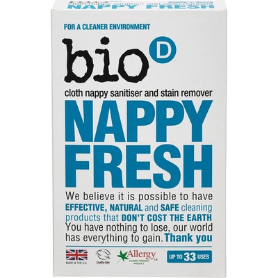 Bio D odstraňovač škvŕn a dezinfekcia pre detské plienky 500 g