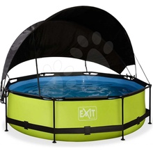 Exit Toys Lime s kartušovou filtráciou a prístreškom 300x76 cm zelená