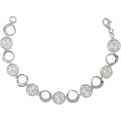 Infinitysilver stříbrný náramek s filigránovými kolečky 29112220