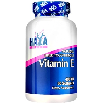 Haya Labs Vitamin E Mixed Tocopherols 400 IU [60 Гел капсули]