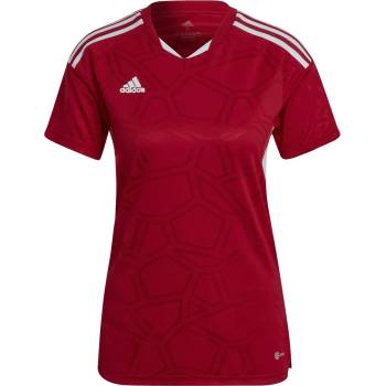 adidas Condivo 22 Match Day Shirt Womens - TM Pwr Red/Whit